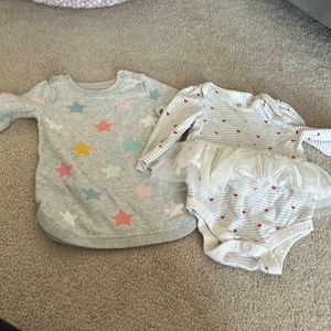 Baby Gap Girl Outfits 6-12 months